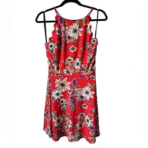 The General‎ Good Red Floral Dress M
